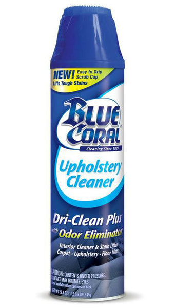 Blue Coral DC22 Upholstery Cleaner Dri-Clean Plus w/ Odor Eliminator, 22.8 Oz