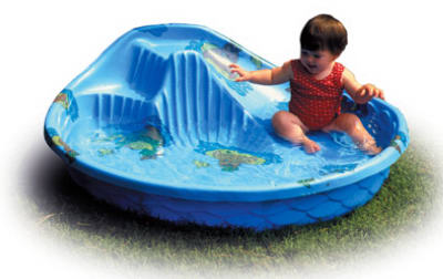 General Foam GV68DTS Round Curved Hi-Slide Pool, 5'