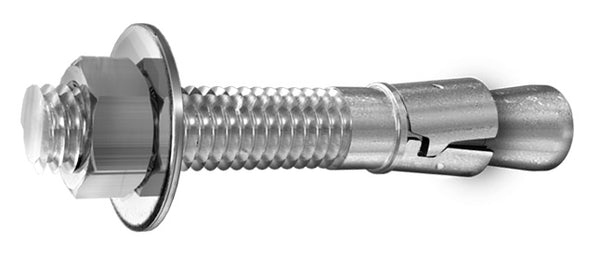Hillman 371947 Power Stud Wedge Anchor 5/8" x 4-1/2", 10 Pack