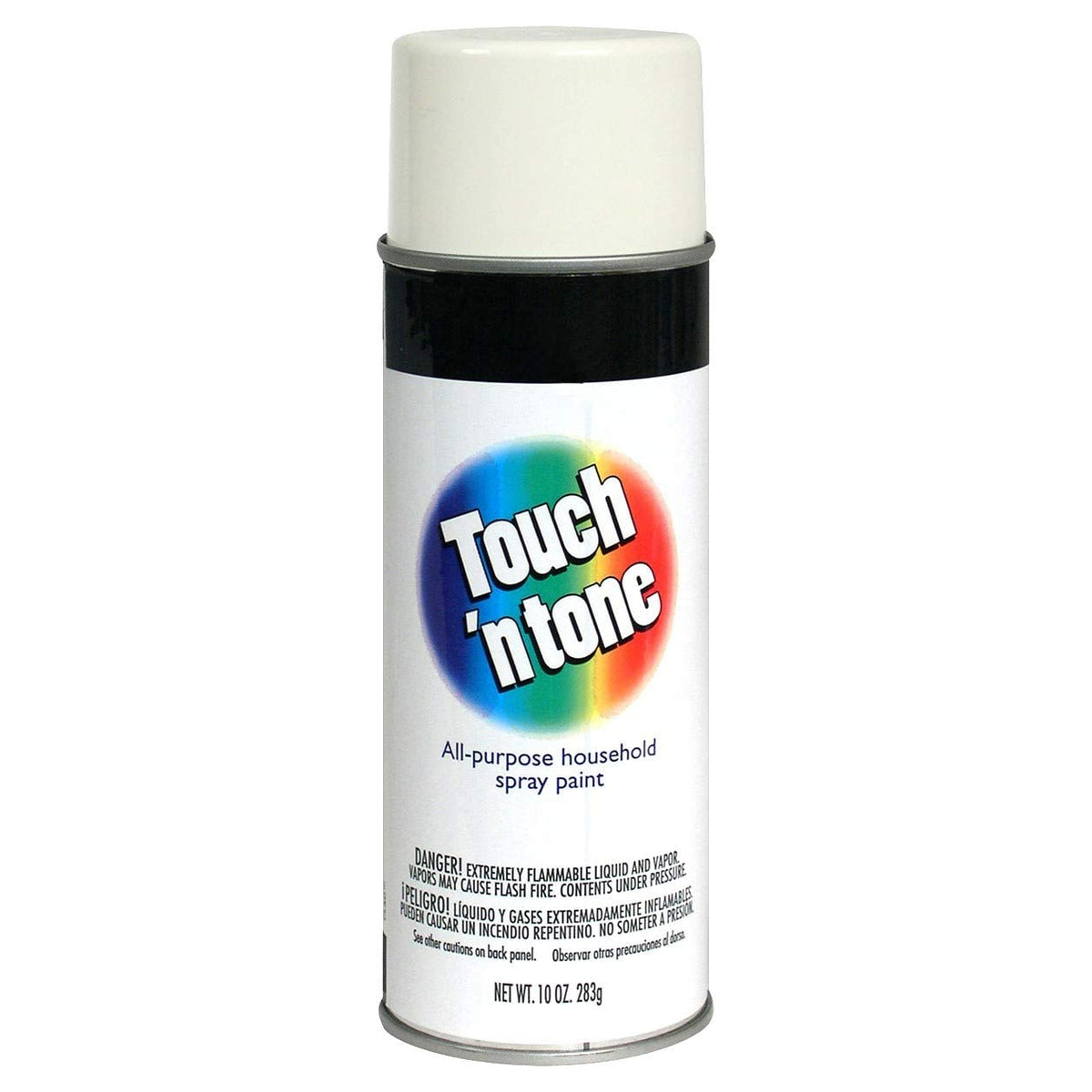 Touch N' Tone 55274830 Multi-Purpose Spray Paint, 10 Oz, Gloss White