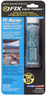 PC-Marine 025567 Epoxy Repair Putty 2 Oz, White