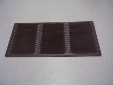 Construction Metals FOV168BRG S168 Soffit Vent 8" x 16", Brown