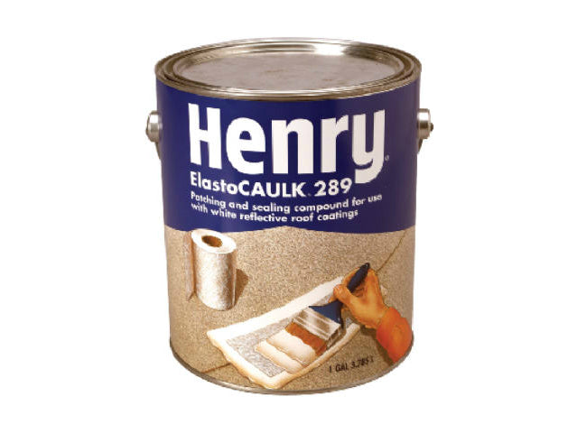 Henry® Company HE289046 Elastocaulk Roof Sealant, White, 1 Gallon