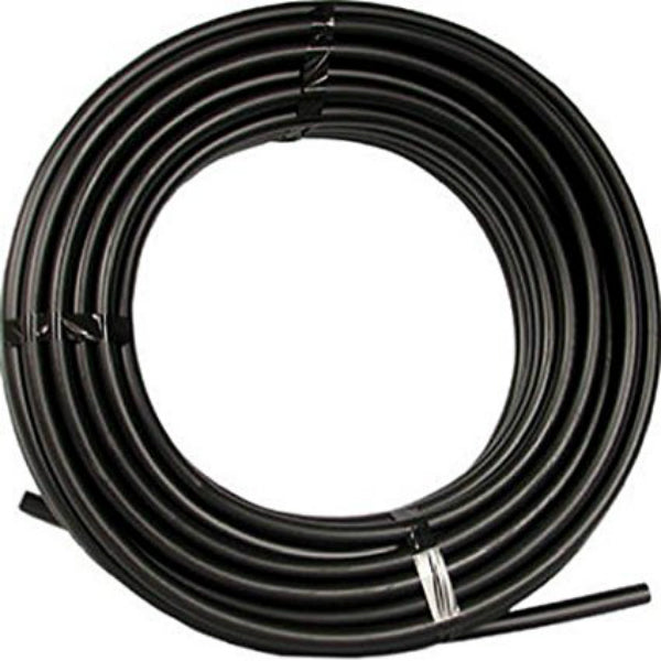 Raindrip 052050 Poly Drip Watering Hose, Black, 1/2" x 500'