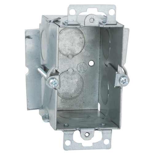 RACO® 509 Old Work Switch Box, Gangable with Conduit KO's, 3" x 2-1/2"