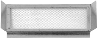 Construction Metals EV223 Galvanized Eave Vent, 22" x 3"