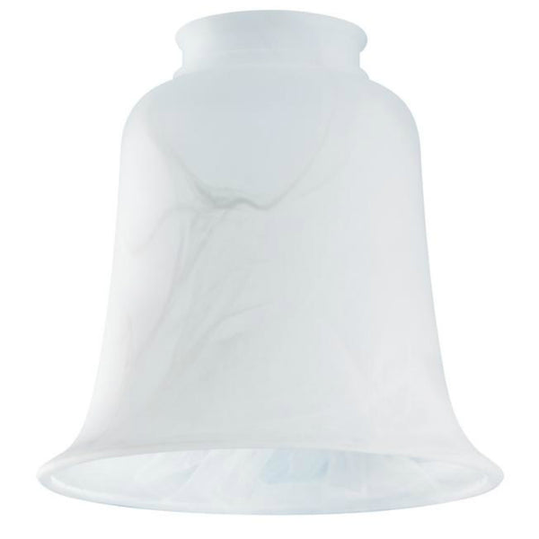 Westinghouse 8109800 Milky Scavo Replacement Lamp Glass Shade, White, 5-1/2" Dia
