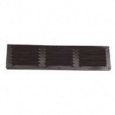 Construction Metals FOV164BRG Soffit Vent 4" x 16", Brown