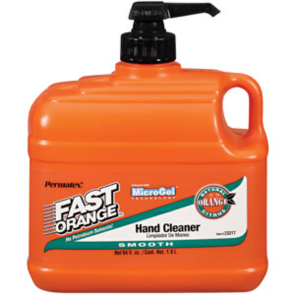 Fast Orange® 23217 Smooth Lotion Hand Cleaner with Pump, 64 Oz