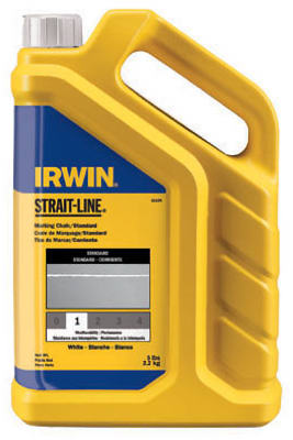 Irwin Tools 65102 Strait-Line® Permanent Marking Chalk, 5 lbs, Red