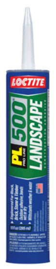 Loctite® 1654392 PL® 500 Landscape Block Adhesive, 10 Oz, Tan