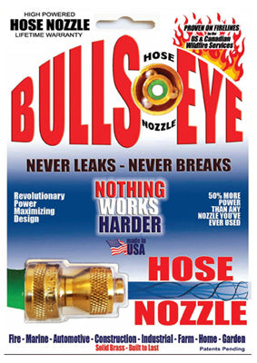 Bull's Eye 810C Power Nozzle 1.25", Brass