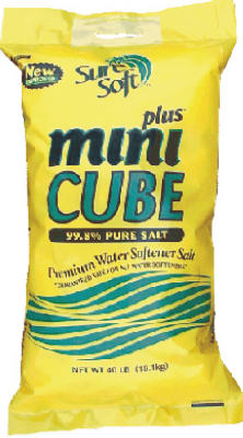 Sure Soft 32040 Mini Cube Plus Water Conditioning Salt Cubes, 40 Lb