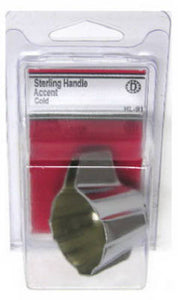 Lasco HL-91 Sterling D-Broach Accent Cold Faucet Handle, Chrome