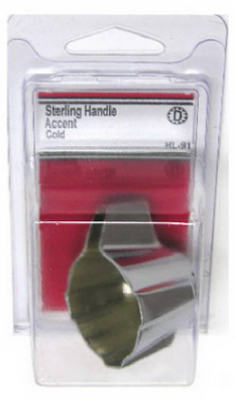 Lasco HL-91 Sterling D-Broach Accent Cold Faucet Handle, Chrome