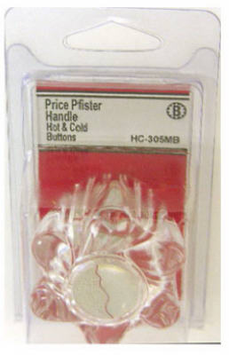 Lasco HC-305MB Small Windsor Faucet Handle, Clear