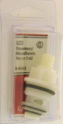 Lasco Nibco/Streamway Hot & Cold Lavatory Stem Cartridge, Plastic