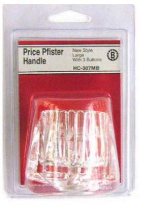 Lasco Price Pfister New Style Large Windsor Faucet Handle, Clear