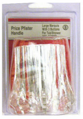 Lasco HC-92MB Price Pfister Large Marquis Faucet Handle, Clear