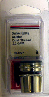 Lasco 09-1227 Swivel Aerator, Chrome