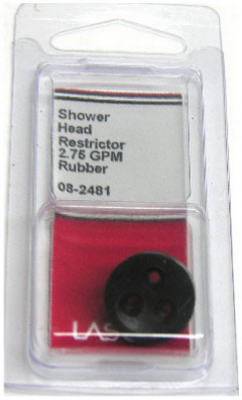 Lasco 08-2481 Shower Head Rubber Flow Restrictor, Rubber