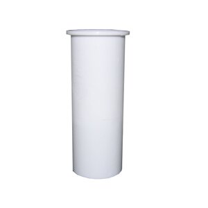 Lasco 03-4311 Flanged Both Ends Tailpiece 1-1/2" x 16", White