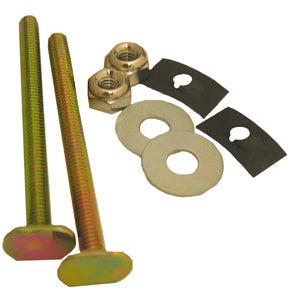 Lasco 04-3633 Toilet Closet Bolt Bowl To Floor Kit, Brass