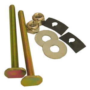 Lasco 04-3643 Toilet Closet Bolt Screw Bowl To Floor Kit, Brass