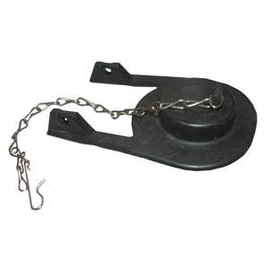 Lasco 04-1533 Low Boy Toilet Flapper With Chain & Hook, Rubber