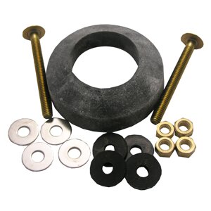Lasco 04-3807 Toilet Tank To Bowl Bolt Kit & Gasket