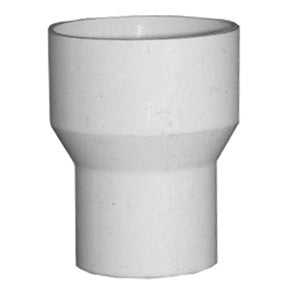 Lasco 03-4251 PVC Drain Reducing Adapter, 1-1/2" x 1-1/4", White