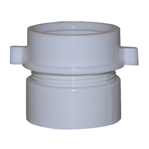 Lasco 03-4253 PVC Drain Pipe Marvel Adapter, White