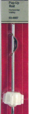 Lasco 03-4687 Horizontal Faucet Pop Up Rod Assembly