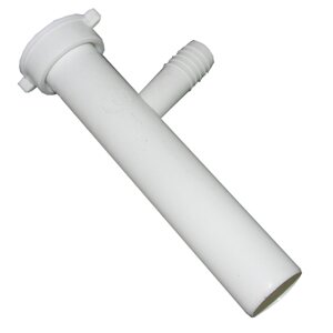 Lasco 03-4331 PVC Dishwasher Branch Tailpiece, 1-1/2" x 8"