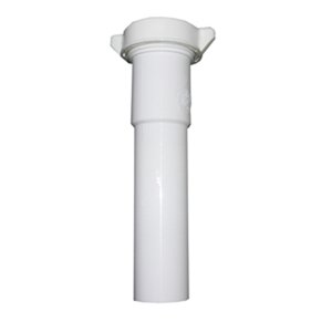Lasco 03-4323 PVC Lavatory/Kitchen Drain Extension Tube, White