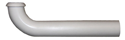 Lasco 03-4219 Plastic Tubular P-Trap Wall Tube, 1-1/2" x 7", White