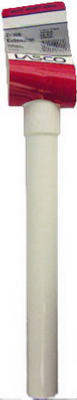 Lasco 03-4345 PVC Lavatory Drain Slip Joint Extension, White, 1-1/4" x 12"