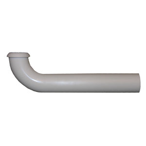 Lasco 03-4217 PVC P-Trap Drain Ell, 1-1/4" x 7", White