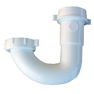 Lasco 03-4227 PVC lavatory/kitchen Drain Sink Trap J Bend, White