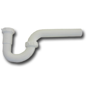 Lasco 03-4211 PVC Lavatory Drain P-Trap 1-1/4", White