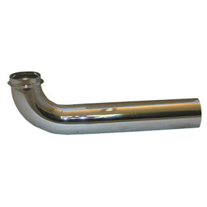 Lasco 03-3459 Lavatory Drain P-Trap Brass Wall Tube, 1-1/4" x 6-1/2", Chrome