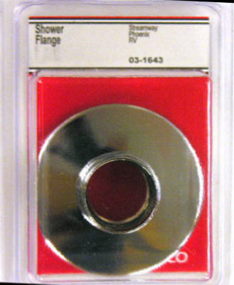 Lasco 03-1643 Streamway Tub & Shower Valve Flange Escutcheon, Chrome