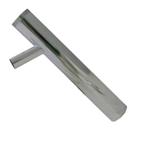 Lasco 03-2843 Dishwasher Direct Connect Branch Tailpiece, 1-1/2" x 8", Chrome