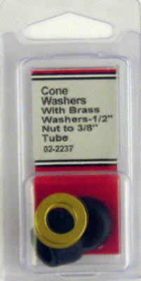 Lasco 02-2237 Cone Washer With Ring, 4-pack