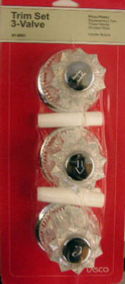 Lasco Price Pfister Tub/Shower Windsor 3 Valve Style Handle Trim Kit