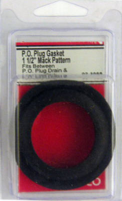 Lasco 02-3089 Mack Washer 2-3/8" x 1-7/16", Rubber