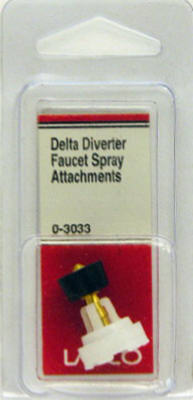 Lasco 0-3033 Delta Kitchen Single Handle Faucet Spray Diverter, Brass