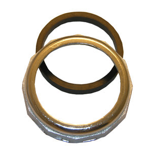 Lasco 03-1835 Slip Joint Nut & Washer, Chrome
