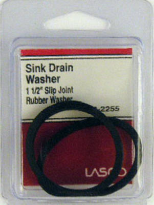 Lasco 02-2255 Rubber Slip Joint Washer 1-1/2", 2-Pack