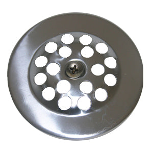 Lasco 03-1361 Shower/Tub Drain Strainer Cover, Chrome